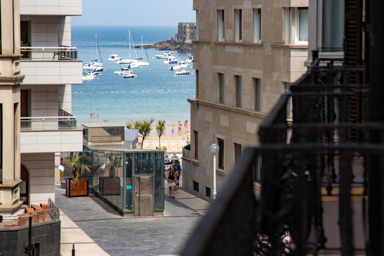 La Concha Cozy Balcony Apartment By Cisan Rentals San Sebastian Buitenkant foto